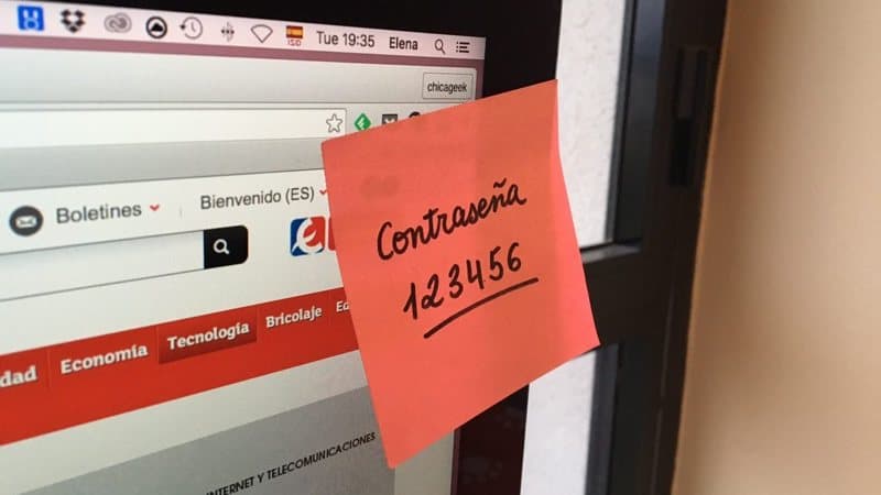 Las contraseñas más usadas