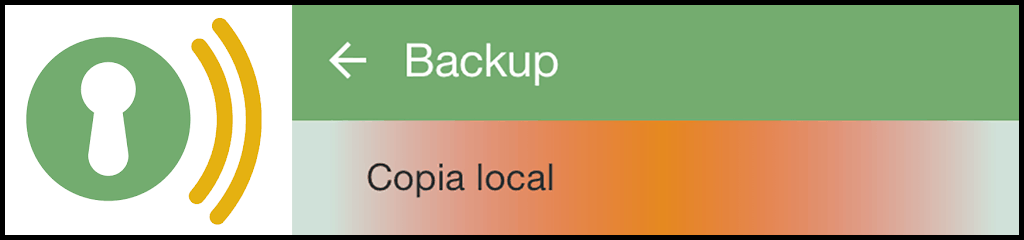 Cómo realizar un backup local